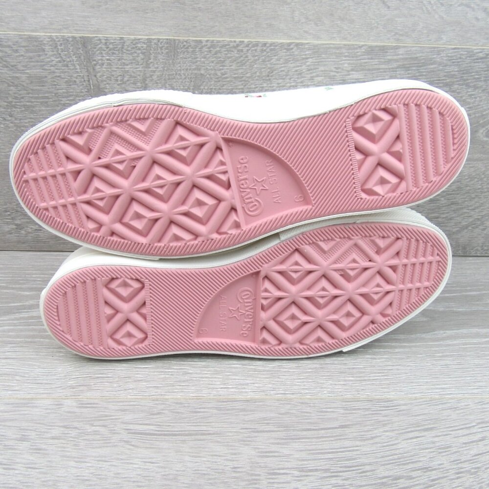 Converse Chuck Taylor Lift Platform Rose Cross Stitch Womens Size 8 NEW - Picture 13 of 15